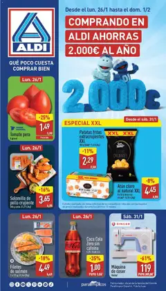 Vista previa del folleto de la tienda Aldi válido desde el 26/01/2026 
