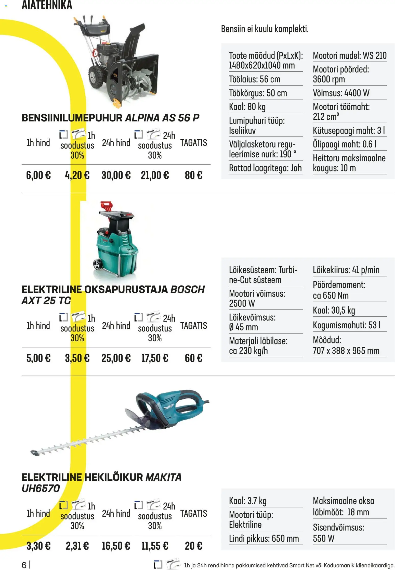 K-Rauta kliendilehe eelvaade alates 2025.12.01