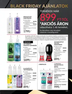 Avon - AVON online katalógus 2025 novemberi megtekintése, amely érvényes 2025.11.01.-től | Oldal: 231