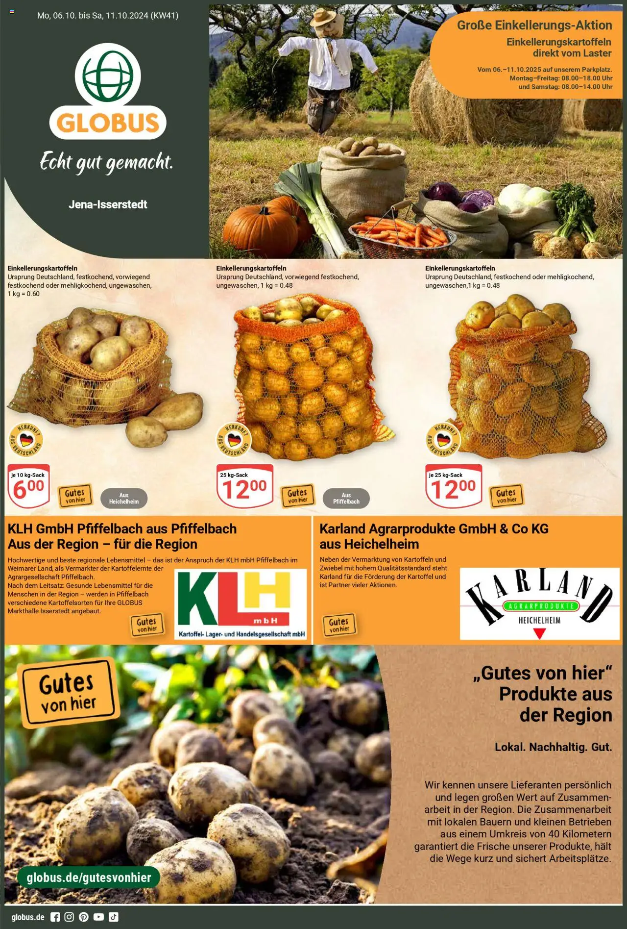 Globus Prospekt ab Montag 06.10.2025 > Prospekt
