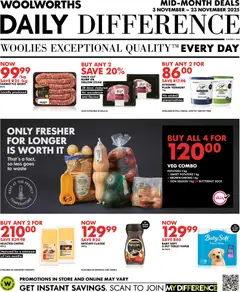 Preview of Woolworths flyer valid from 03/11/2025