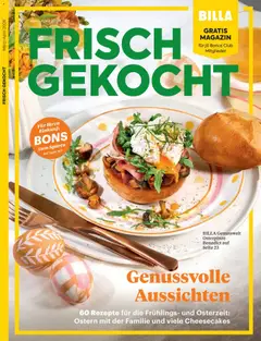 Billa AT - Frisch Gekocht Magazin megtekintése, amely érvényes 2026.03.01.-től