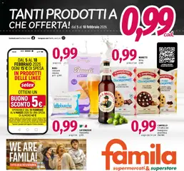 Anteprima dell'opuscolo Volantino Superstore dal negozio Famila valido da 05/02/2026