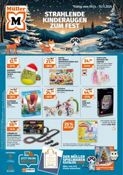 Vorschau von dem Prospekt des Geschäftes Müller, gültig ab dem 09.11.2025
