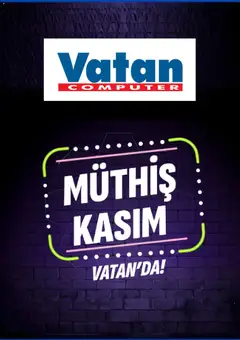 Vatan Bilgisayar Black Friday 03.11.2025 - Broşürünün önizlemesi