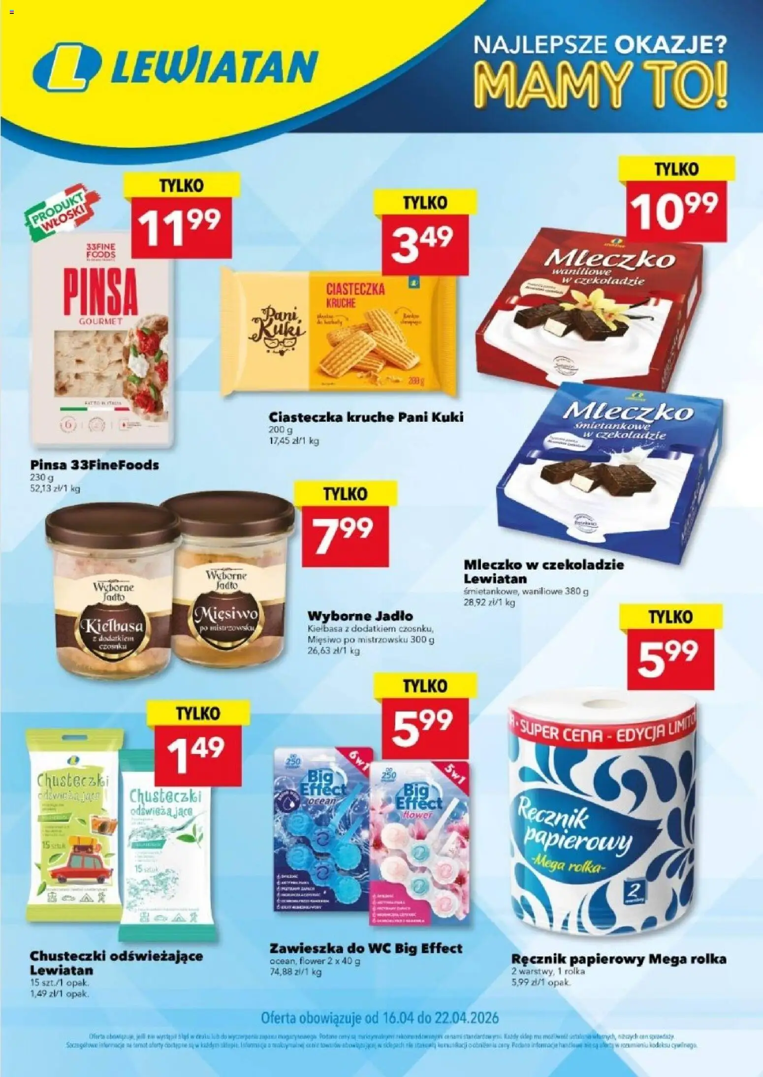 Pogląd gazetki "Lewiatan gazetka" ze sklepu Lewiatan ważnej od 16.04.2026