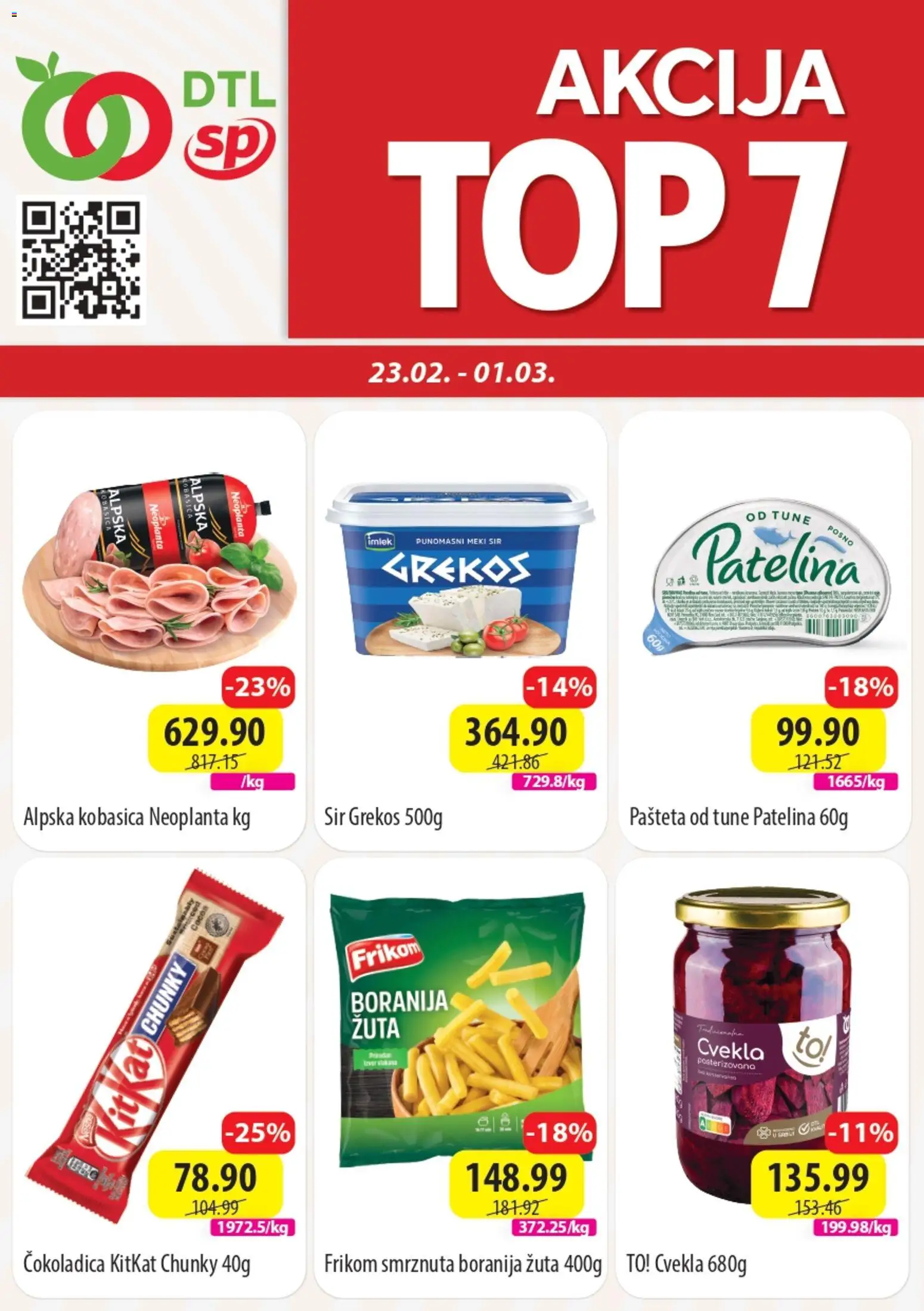 Pregled Senta Promet kataloga - važi od 23.02.2026