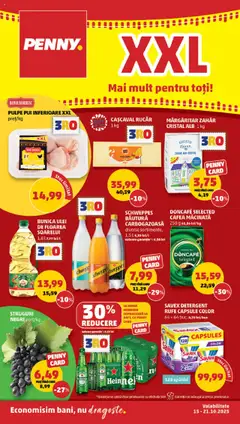 Previzualizarea de cataloage: PENNY Catalog nou valabil de la 15.10.2025