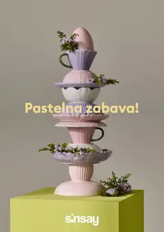 Pregled letka Sinsay katalog trgovine Sinsay vrijedi od 31.03.2026