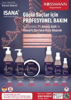 Rossmann Ocak Kişisel Bakım Kataloğu 02.01.2026 - Broşürünün önizlemesi
