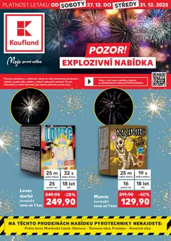 Náhled nabídky: Kaufland Leták - Praha 4 platný od 27.12.2025