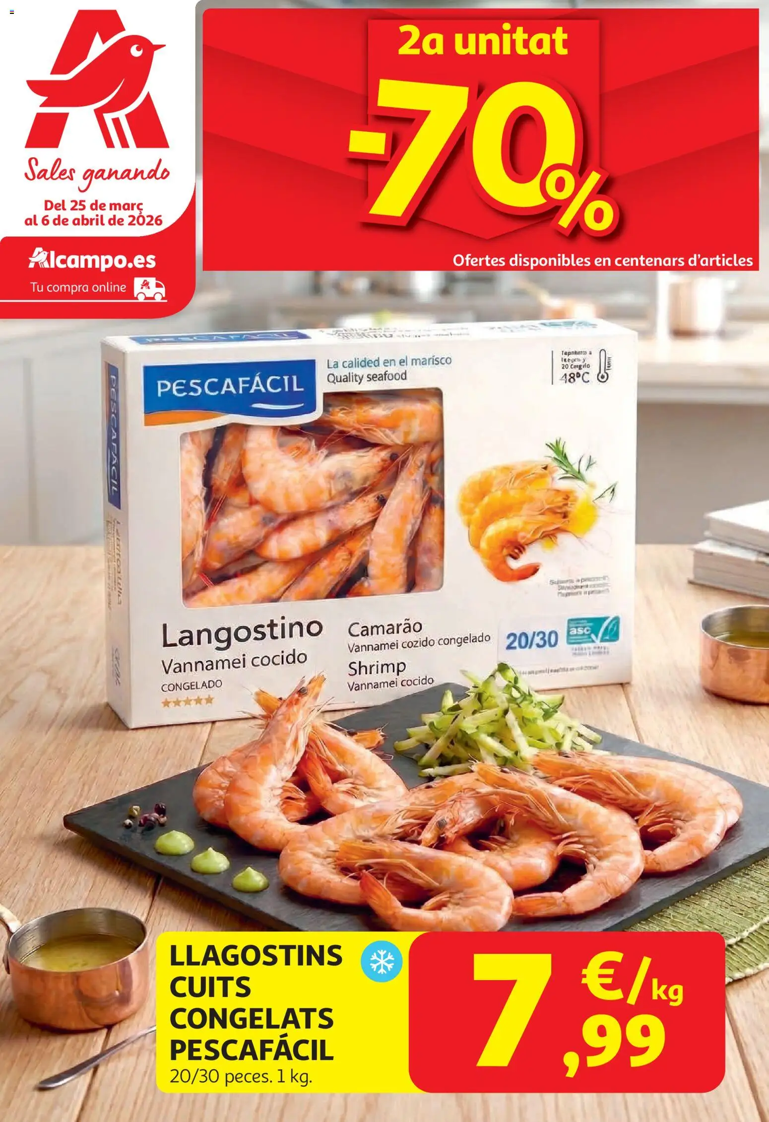 Vista previa del folleto de la tienda Alcampo válido desde el 25/03/2026 