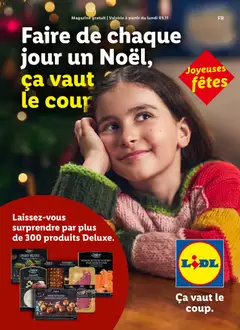 Voorbeeld van Magazine de Noël van winkel Lidl geldig vanaf 03/11/2025