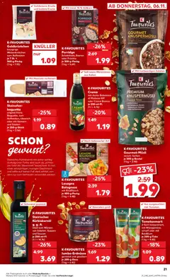 Vorschau von dem Prospekt des Geschäftes Kaufland, gültig ab dem 06.11.2025 | Seite: 21