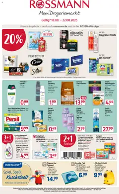 Vorschau von dem Prospekt des Geschäftes Rossmann, gültig ab dem 18.08.2025