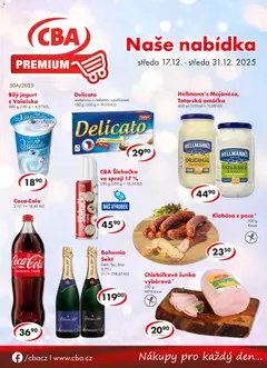 Náhled nabídky: CBA Leták - Premium platný od 17.12.2025