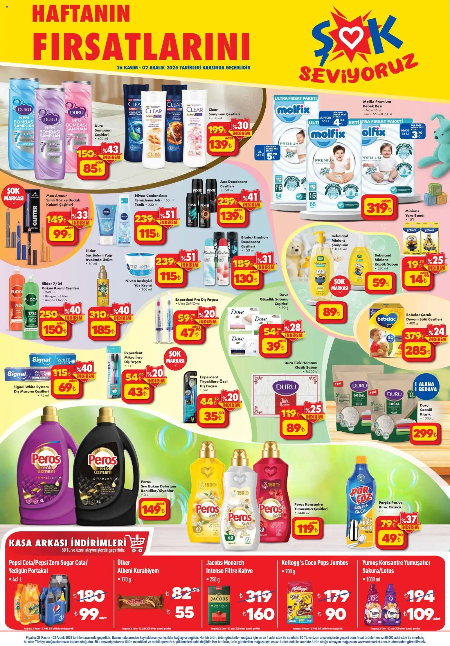 Şok Market Katalog 26.11.2025 - Broşürünün önizlemesi