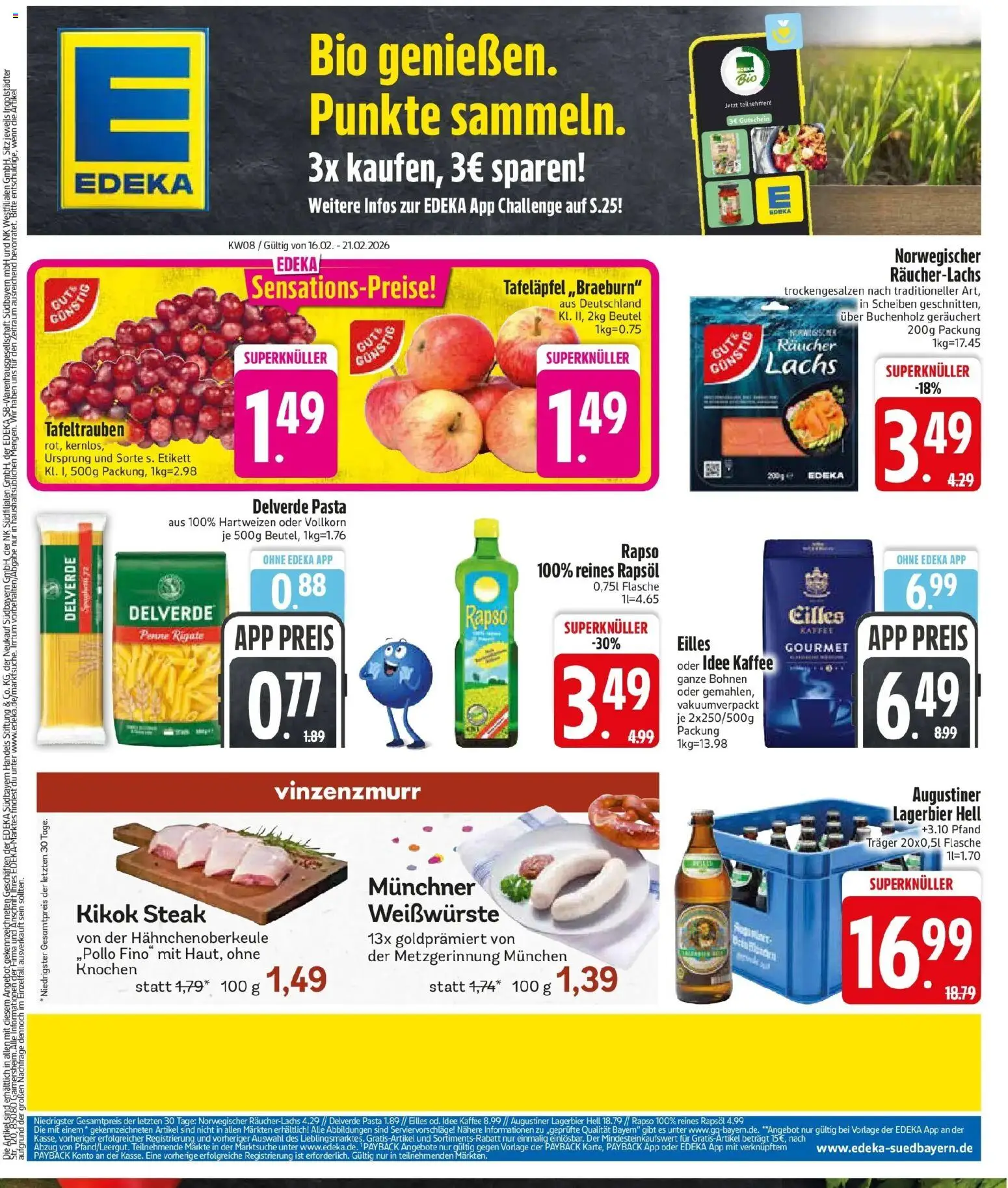 Vorschau von dem Prospekt des Geschäftes Edeka, gültig ab dem 16.02.2026