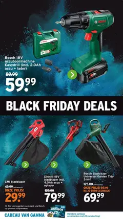 Voorbeeld van Black Friday van winkel GAMMA geldig vanaf 27-10-2025 | Pagina: 25