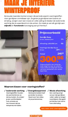 Voorbeeld van Folder van winkel Kwantum geldig vanaf 27-10-2025 | Pagina: 18