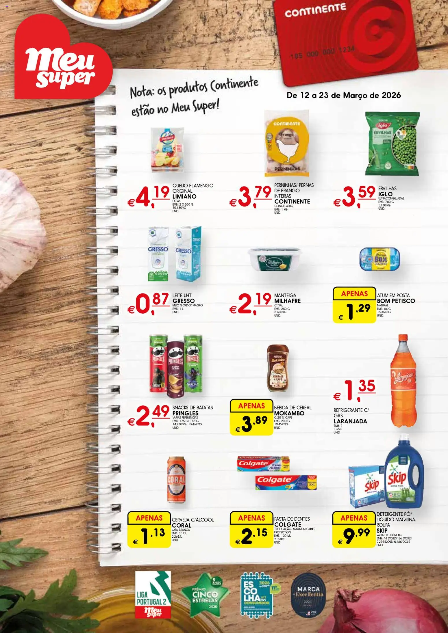 Pré-visualização do folheto da loja Meu Super válida a partir de 12/03/2026