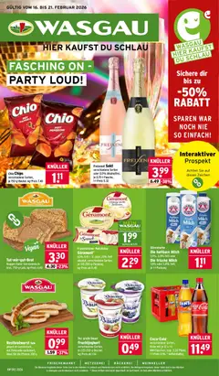 Vorschau von dem Prospekt des Geschäftes Wasgau, gültig ab dem 16.02.2026