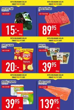 Förhandsgranska reklamblad Aktuella reklamblad Matdax från butik Matdax gäller från 03/11/2025 | Sida : 5
