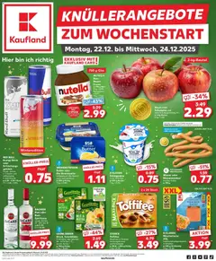 Vorschau von dem Prospekt des Geschäftes Kaufland, gültig ab dem 22.12.2025