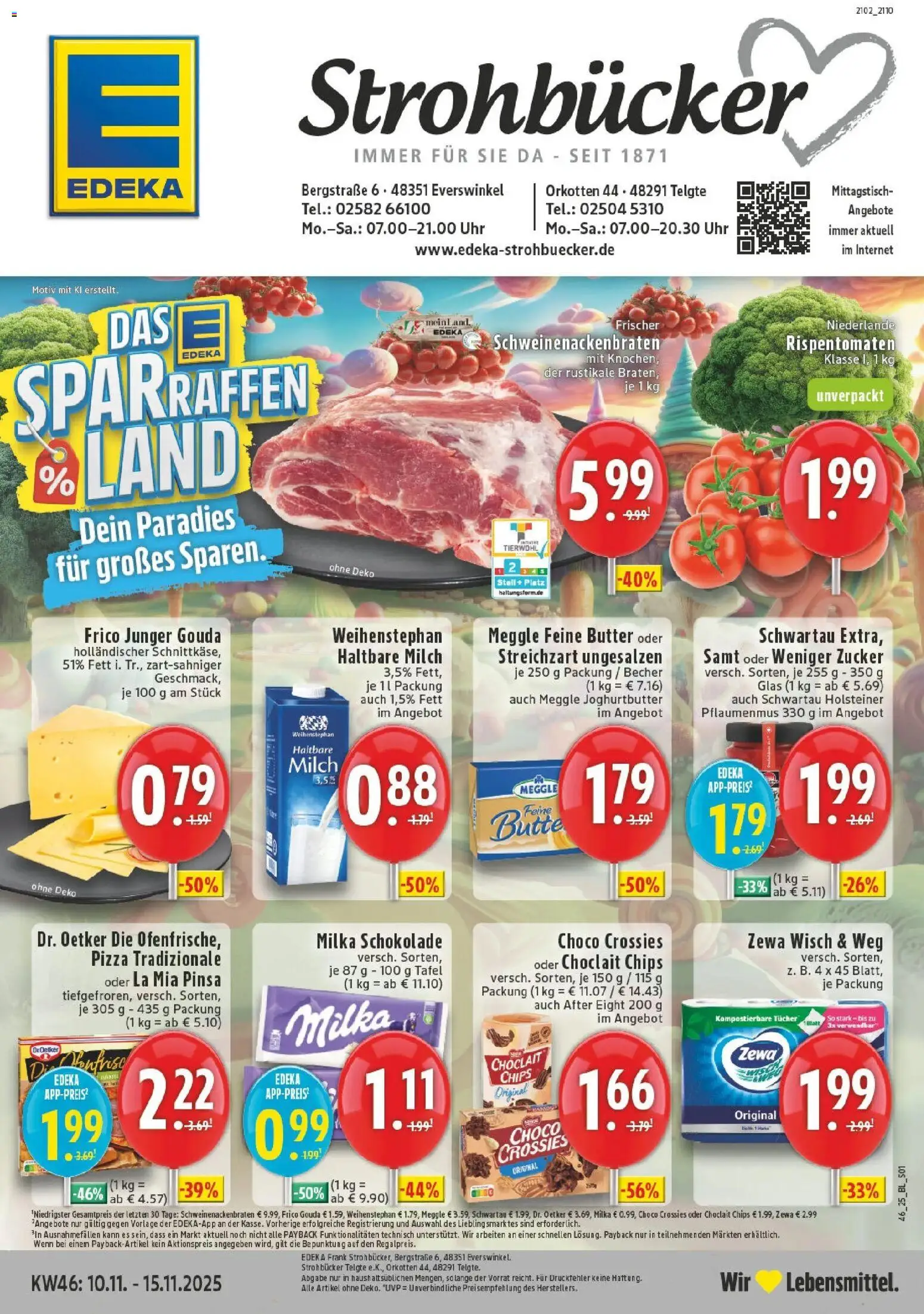 Vorschau von dem Prospekt des Geschäftes Edeka, gültig ab dem 10.11.2025