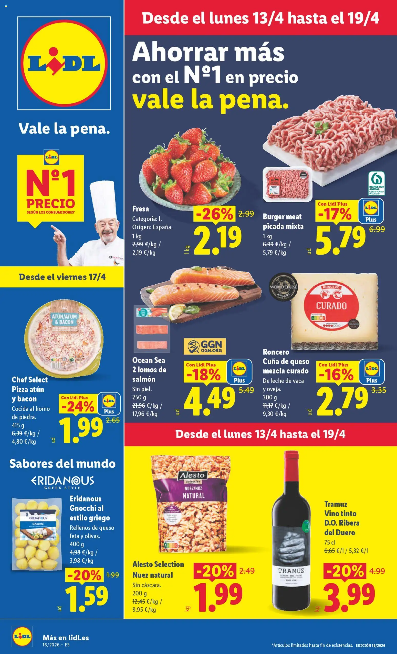 Vista previa del folleto de la tienda Lidl válido desde el 13/04/2026 