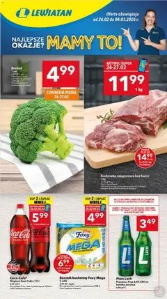 Pogląd gazetki "Warszawa" ze sklepu Lewiatan ważnej od 26.02.2026