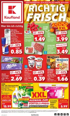 Vorschau von dem Prospekt des Geschäftes Kaufland, gültig ab dem 22.01.2026