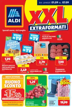 Anteprima dell'opuscolo Attuale volantino dal negozio Aldi valido da 01/09/2025