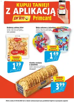 Pogląd gazetki "Promocje Primcard" ze sklepu Prim Market ważnej od 23.10.2025