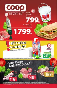 COOP - COOP - Újság Észak Kelet Pro-Coop Zrt megtekintése, amely érvényes 2026.04.16.-től