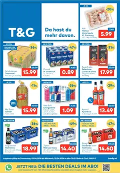 Vorschau der Angebote: T&G Tirol gültig ab 09.04.2026