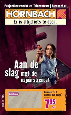 Voorbeeld van Folder van winkel Hornbach geldig vanaf 30-09-2025