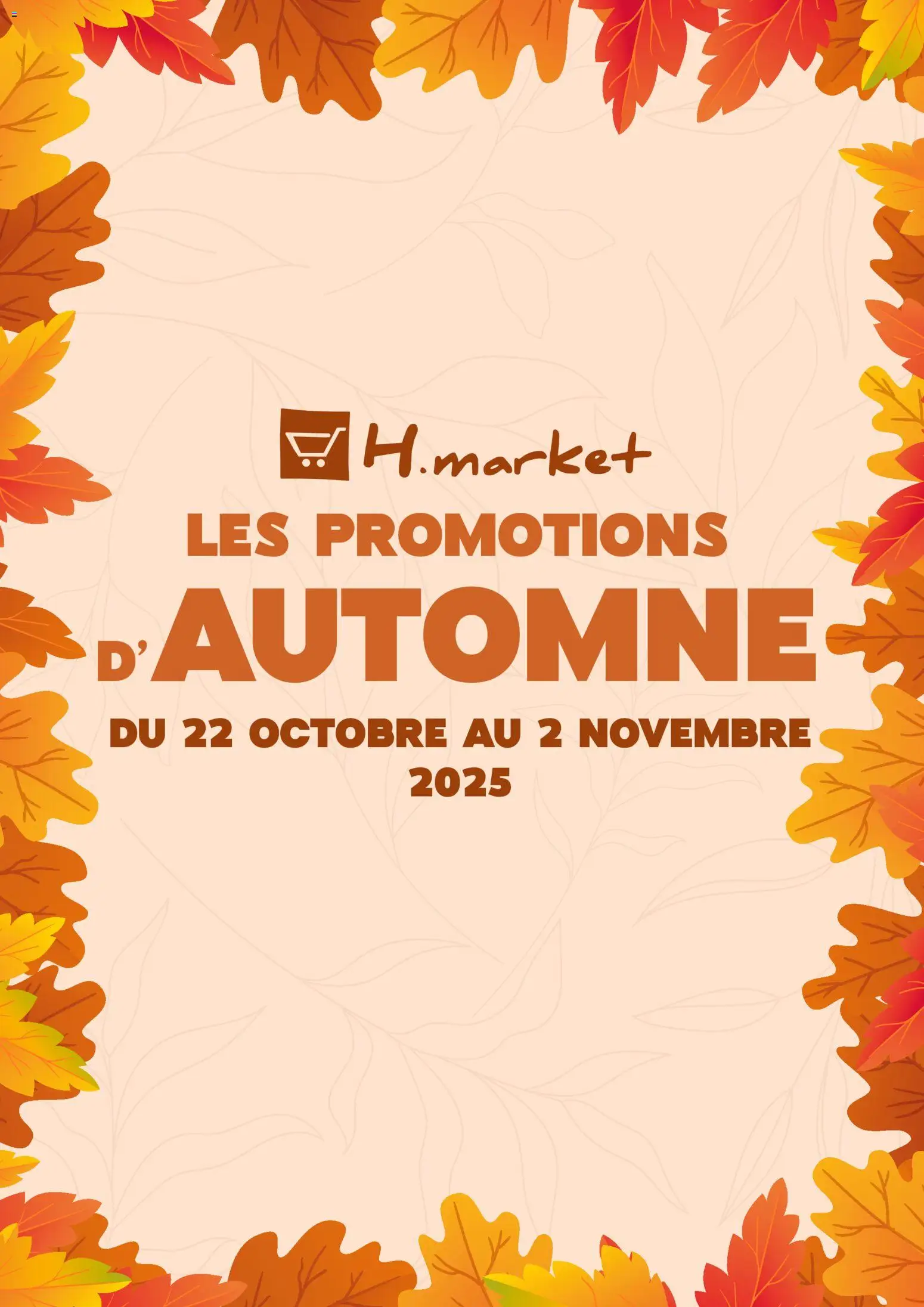 Catalogue de la boutique Hmarket valable du 22/10/2025 - Page numéro 1