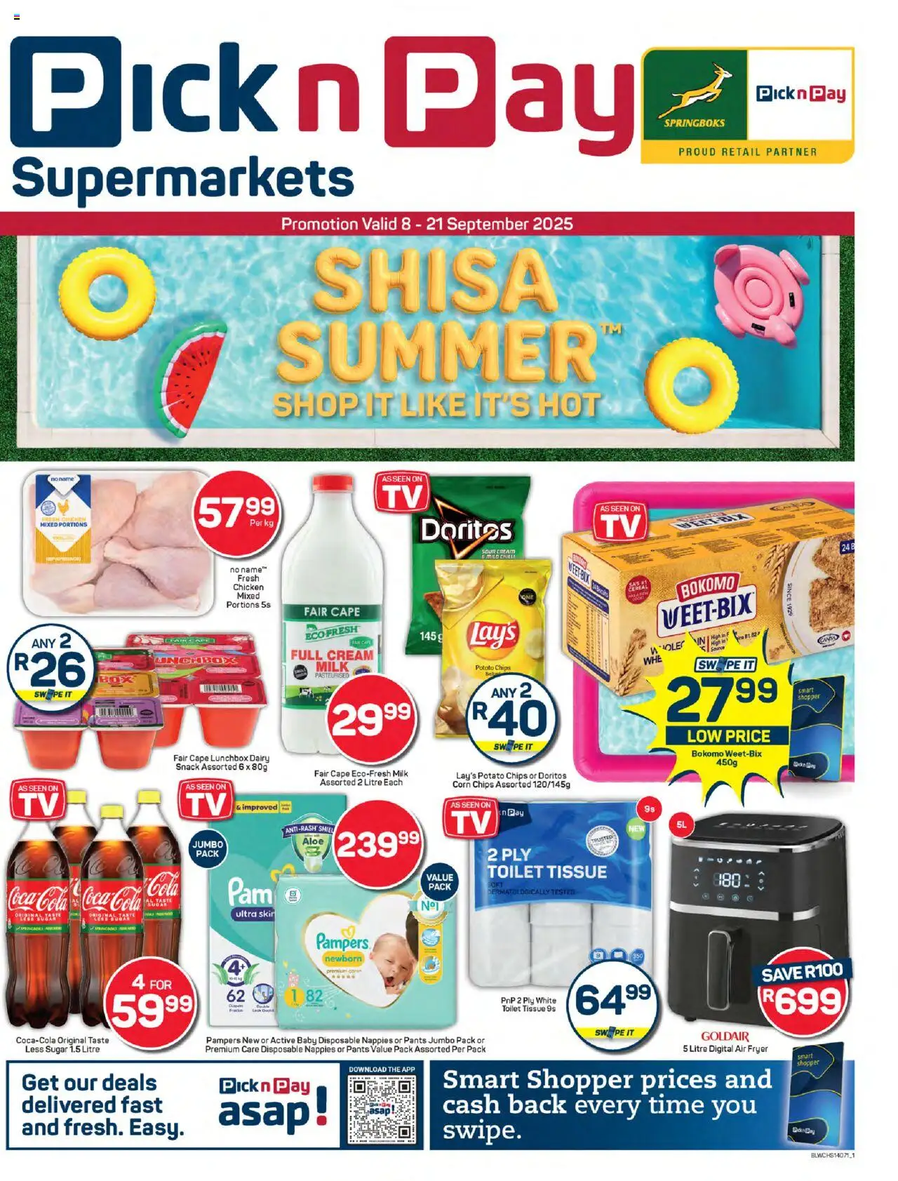 Pick n Pay Western Cape - Specials from 08/09 - 21/09/2025 > Promotions
