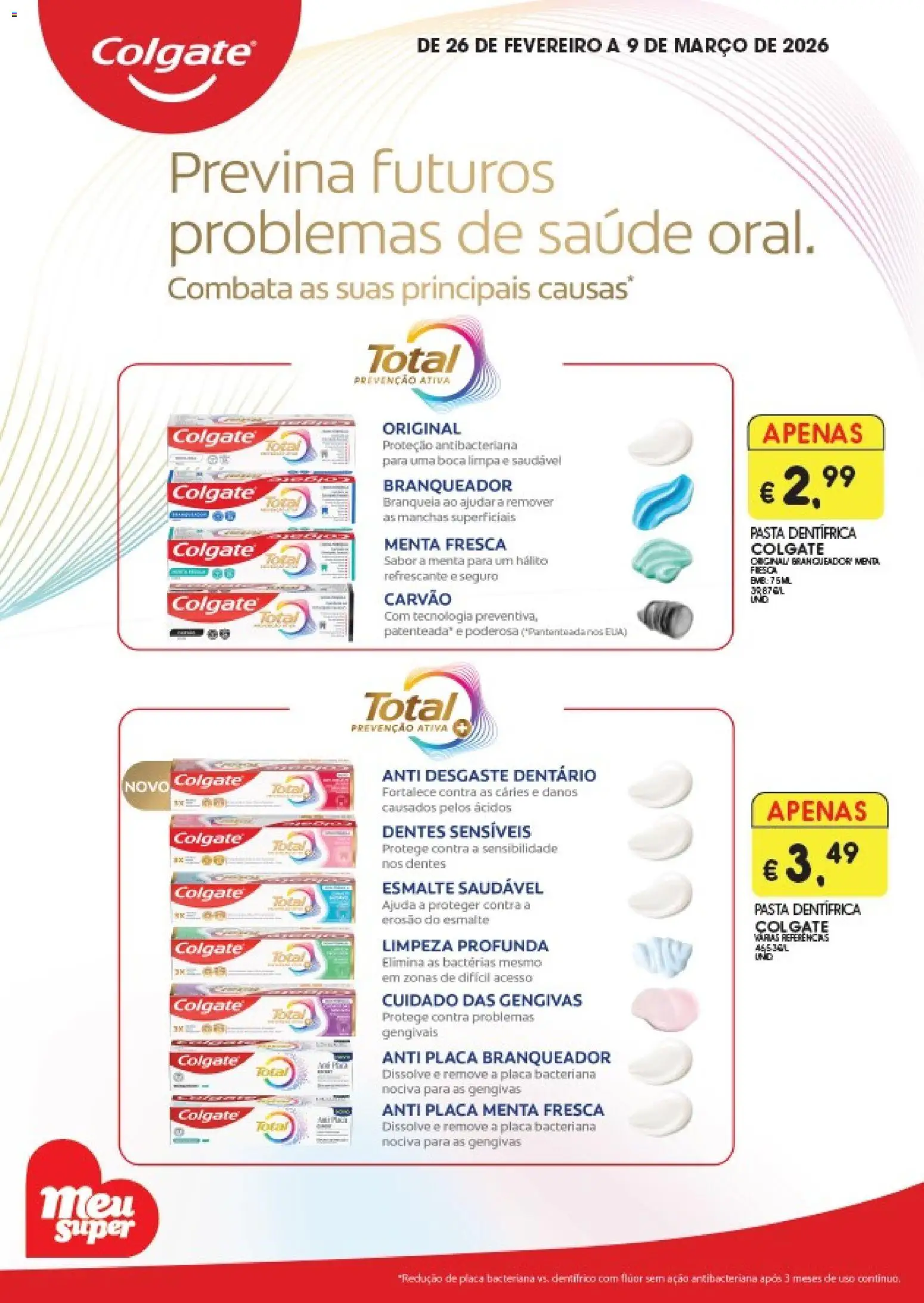 Pré-visualização do folheto da loja Meu Super válida a partir de 26/02/2026