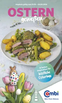 Vorschau von dem Prospekt des Geschäftes Combi, gültig ab dem 22.03.2026