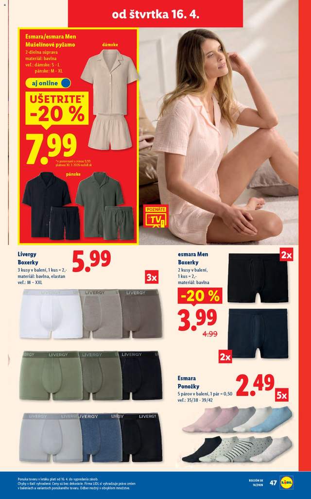 Nový Lidl leták od 13.04.