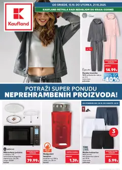 Pregled letka Osijek trgovine Kaufland vrijedi od 15.10.2025