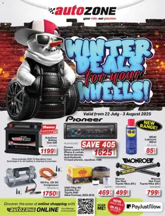 Preview of AutoZone flyer valid from 22/07/2025