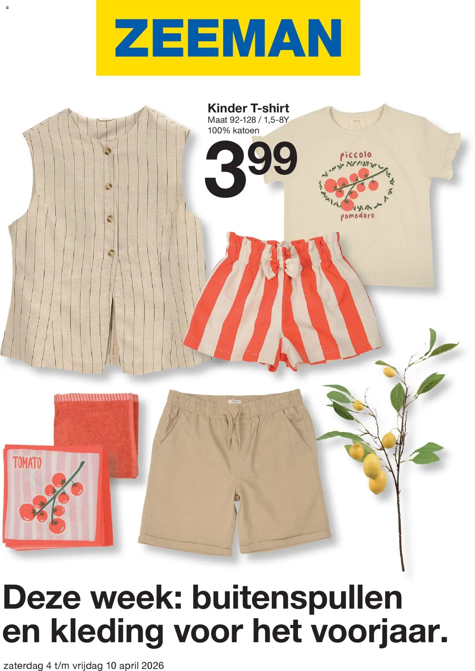 Voorbeeld van Zeeman folder van winkel Zeeman geldig vanaf 04-04-2026