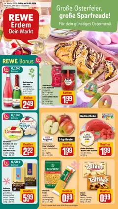 Vorschau von dem Prospekt des Geschäftes Rewe, gültig ab dem 30.03.2026