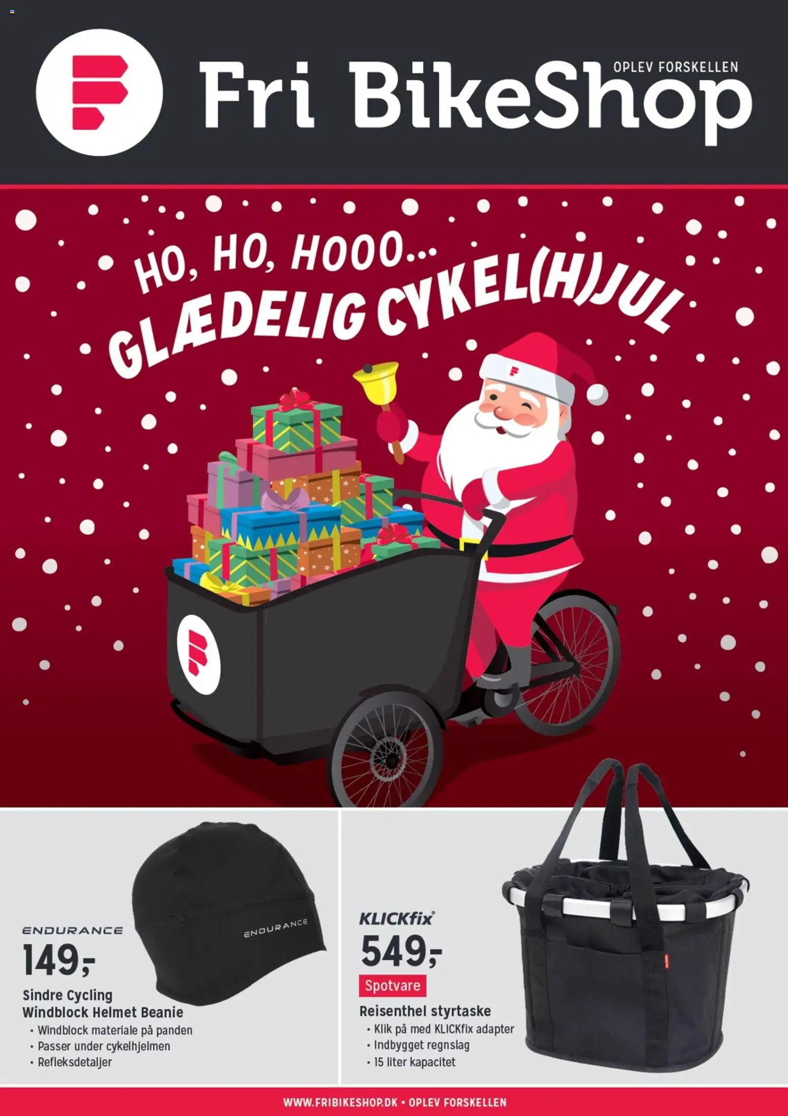 Eksempel på tilbudsavis Tilbudsavis fra butik Fri BikeShop gyldig fra 01/12/2025