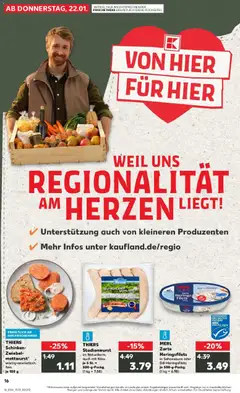 Vorschau von dem Prospekt des Geschäftes Kaufland, gültig ab dem 22.01.2026