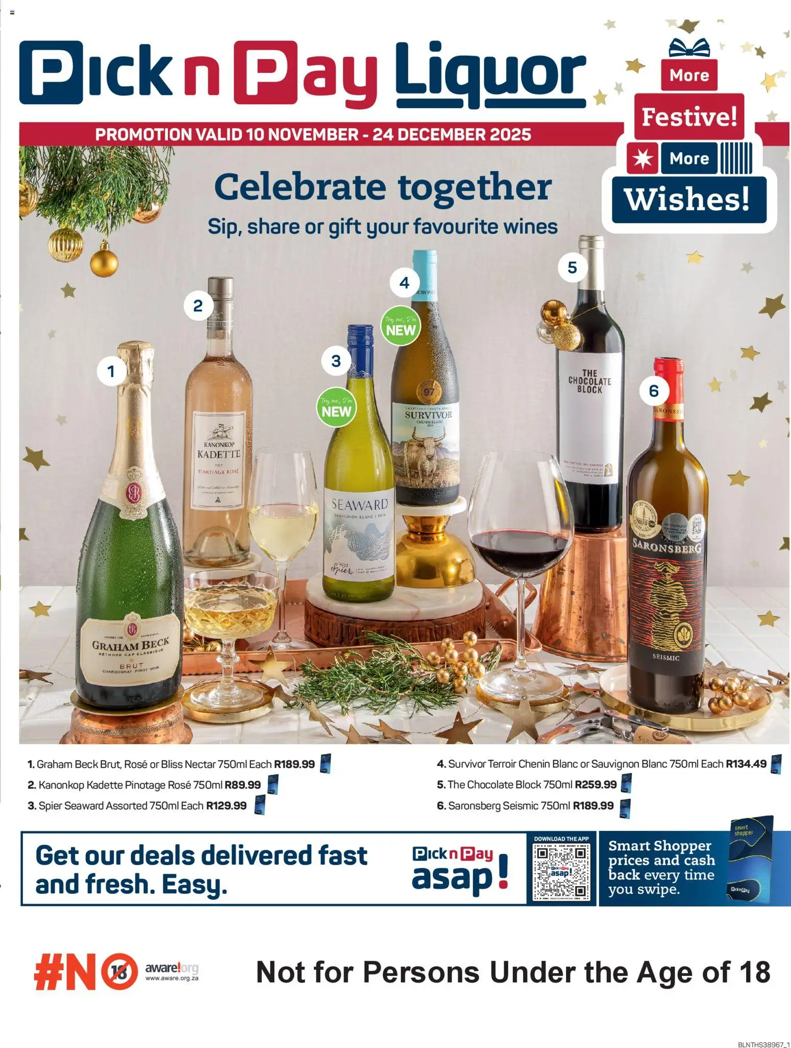 Preview of Pick n Pay flyer valid from 10/11/2025