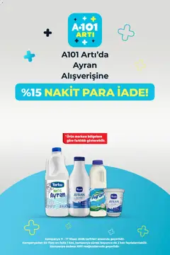 A101 A101 - Arti 11.04.2026 - Broşürünün önizlemesi